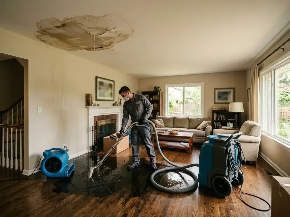 attic-pipe-burst-ceiling-drip-008 — frequently asked questions, Water Damage Restoration & Carpet Care in Lynwood, CA